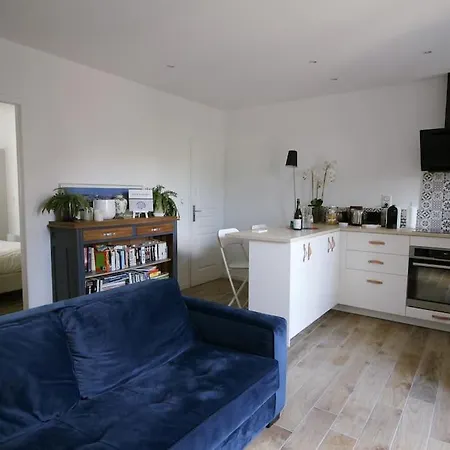 Appartement Avec Terrasse Privee, Plage A Pied Saint-Aubin-Sur-Mer  Extérieur photo